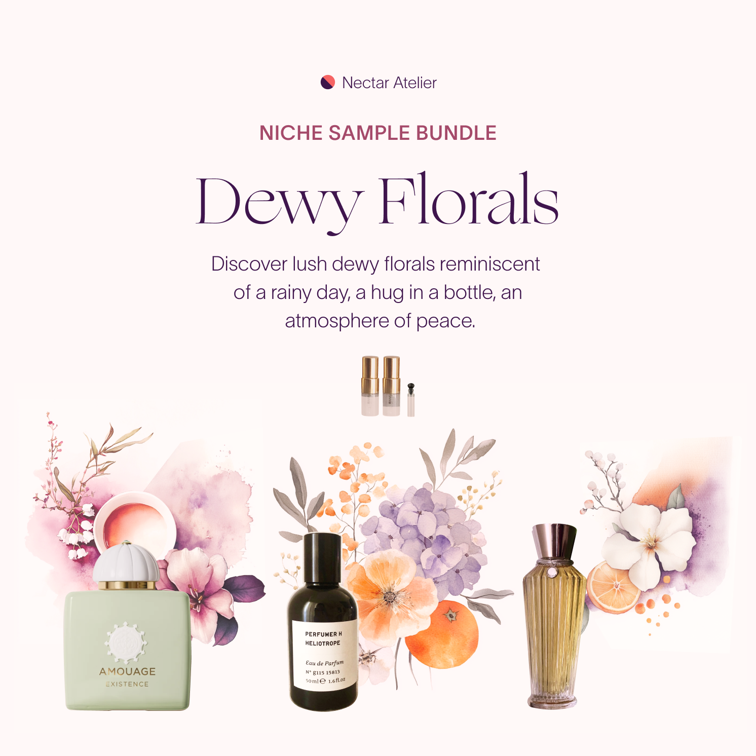 Rainy Florals | Artisanal Sample Set