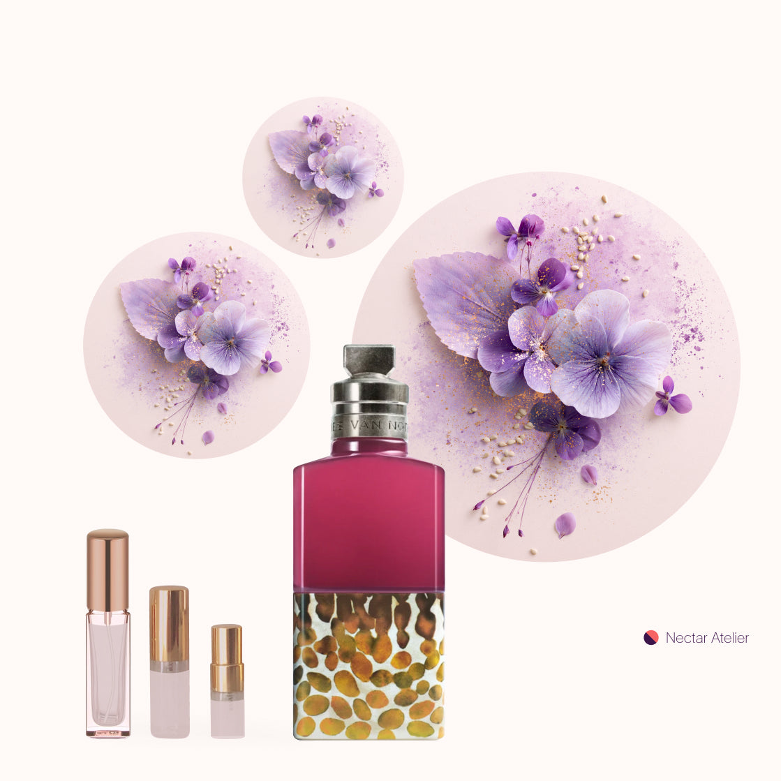 Velvet Violet 1ml, 2ml, 3ml, 5ml | Luxe Samples by Nectar Atelier