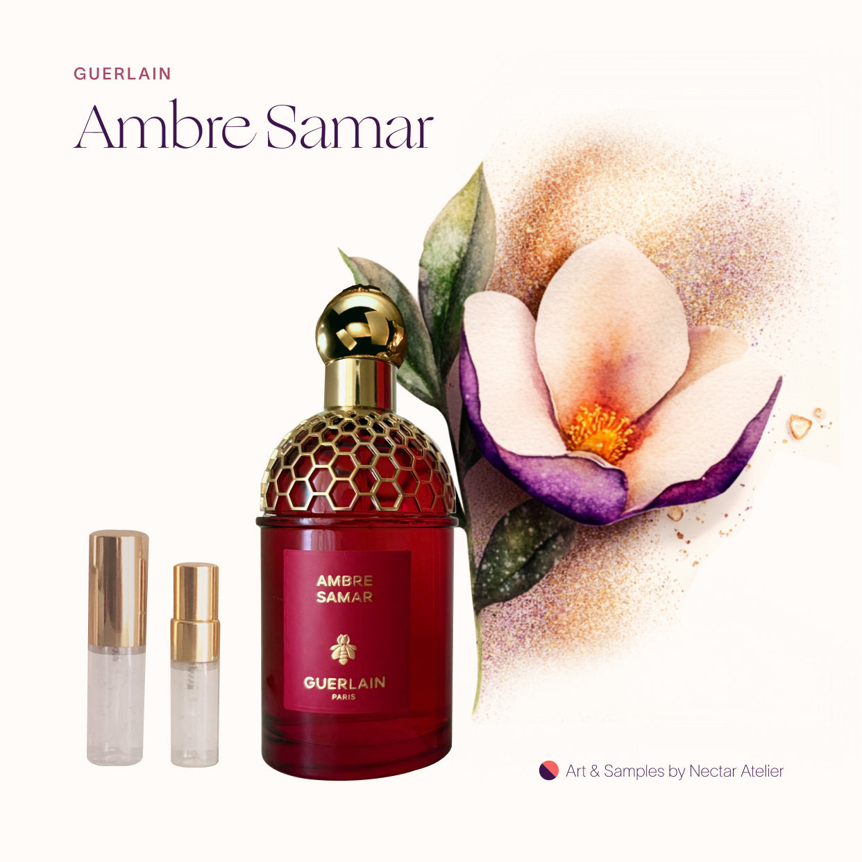 Guerlain Ambre Samar Sample 1ml - 5ml