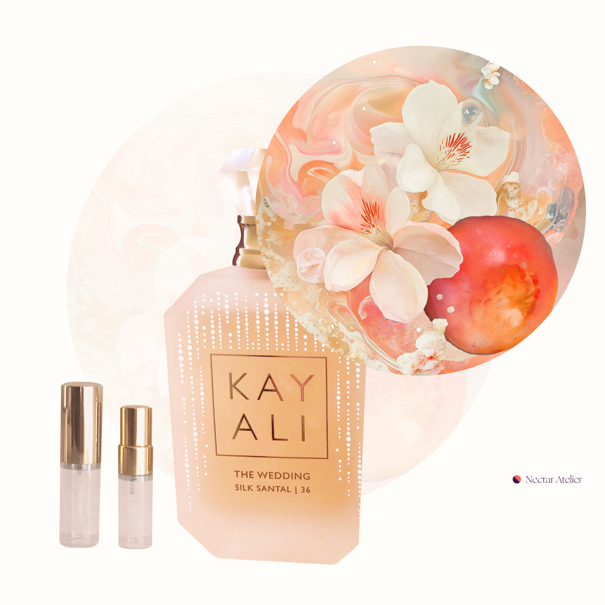 Kayali Silk Santal Samples