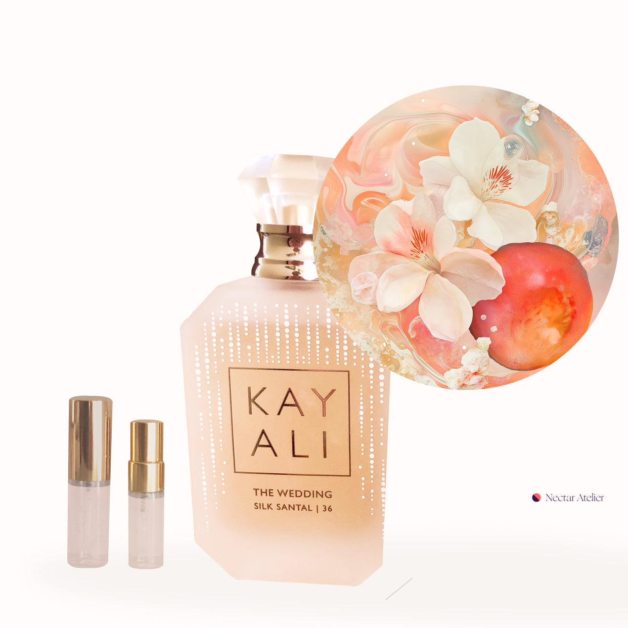 Kayali Silk Santal Samples