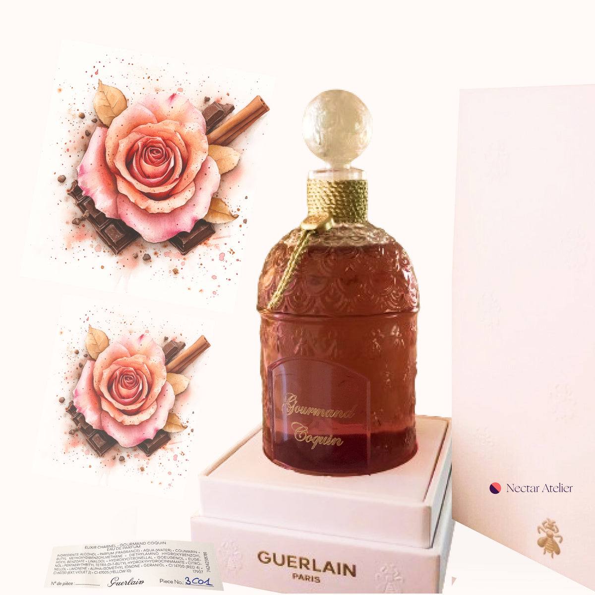 Guerlain Gourmand Coquin EDP 125ml 4.2oz Bee Bottle - Rare - at Nectar Atelier