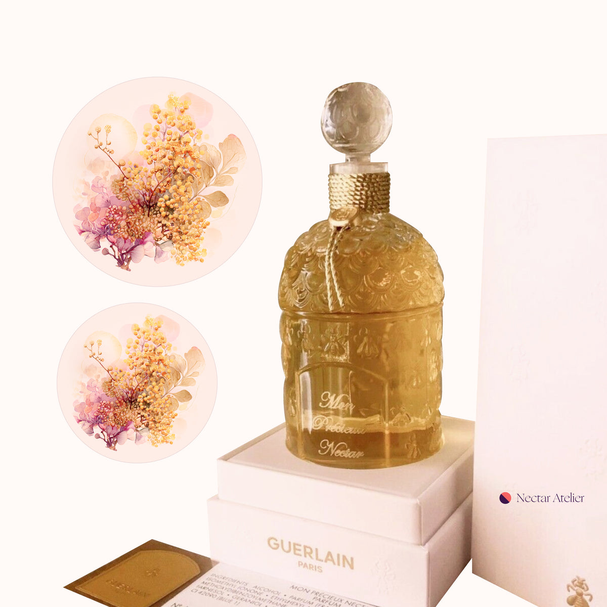Guerlain Mon Précieux Nectar EDP 125ml 4.2oz Bee Bottle - Rare