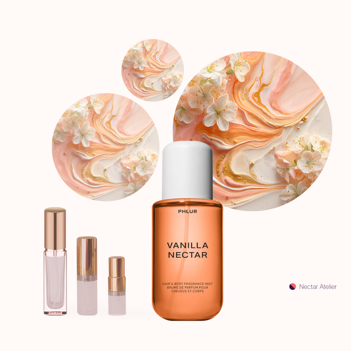 Phlur Vanilla Nectar | Artisanal Samples & Decants 3ml, 5ml, 10ml by Nectar Atelier
