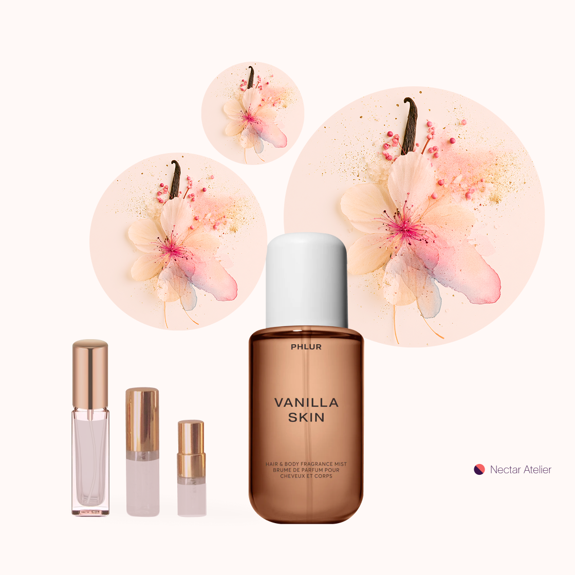 Phlur Vanilla Skin | Artisanal Samples & Decants 3ml, 5ml, 10ml by Nectar Atelier