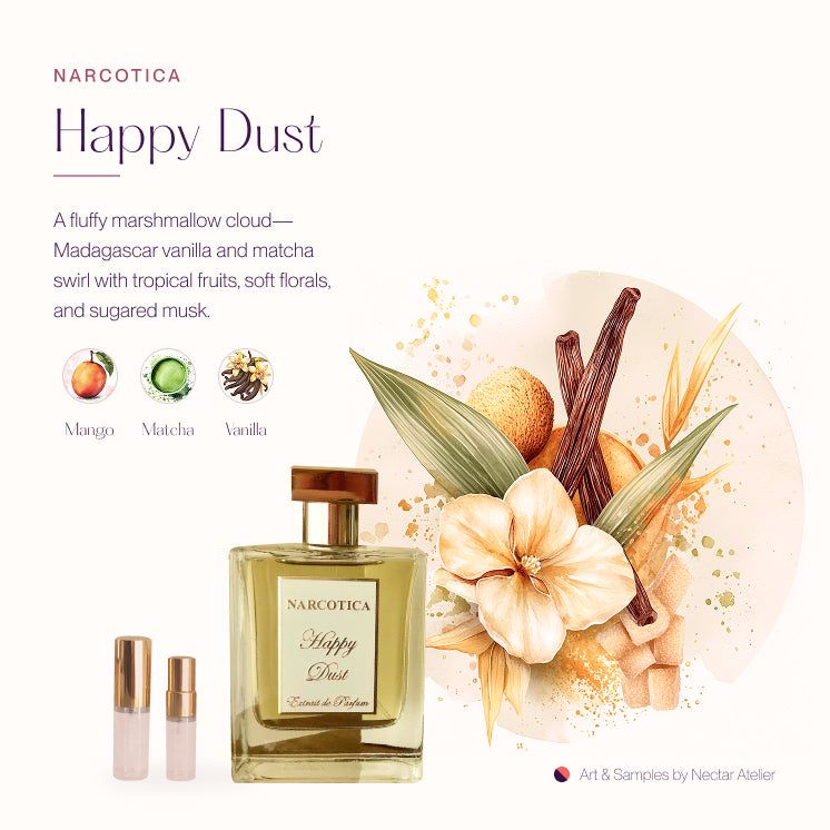 Narcotica Happy Dust Sample — 1ml/2ml/3ml/5ml