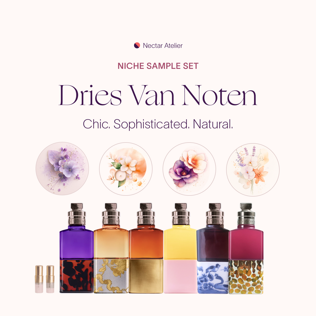 Dries Van Noten Perfume Sample Set 1ml 2ml by Nectar Atelier
