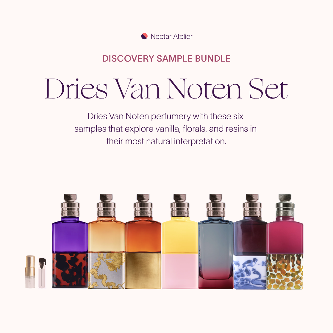 Dries Van Noten Perfume Sample Set 1ml 2ml by Nectar Atelier