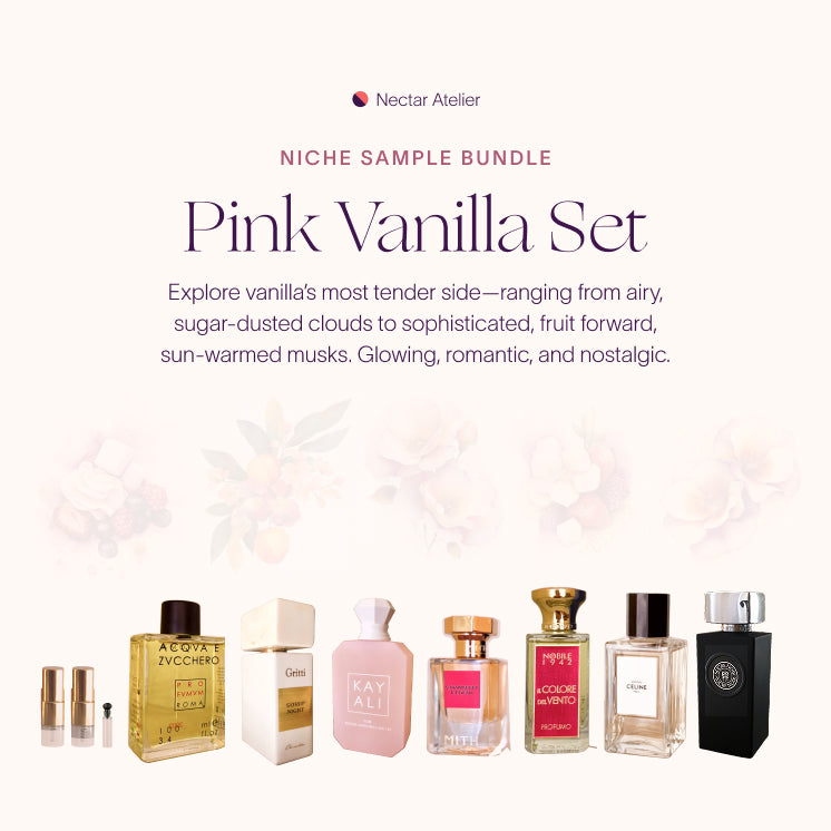 Pink Vanilla Set | Artisanal Perfume Samples