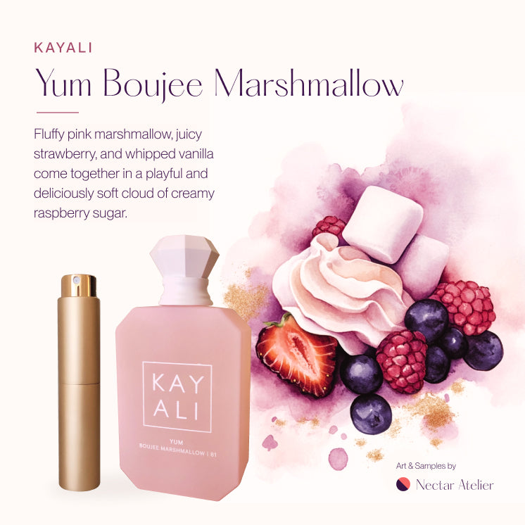 Kayali Yum Boujee Marshmallow 81 | Luxe 10ml Perfume Travel Spray